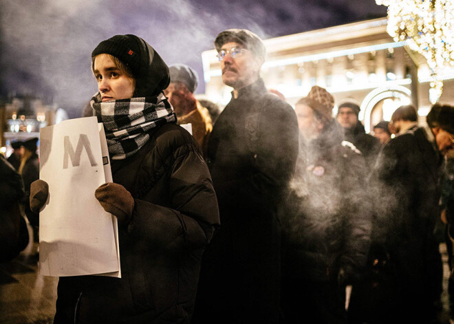 Maskavā protestē pret cietumsodu piespriešanu "terorismā" apsūdzētiem jauniešiem