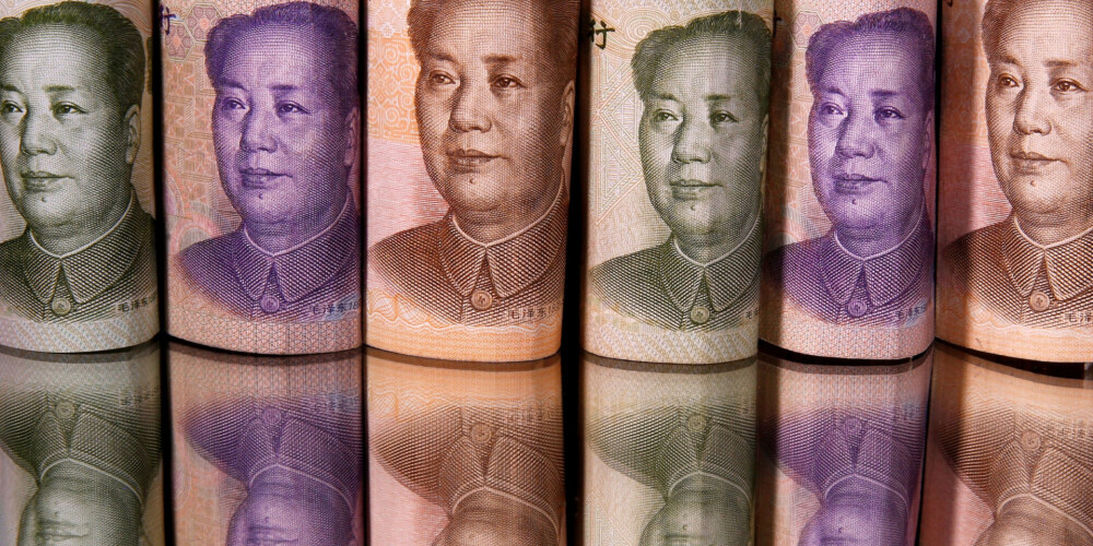 Ķīna dezinficē un izņem no apgrozības lietotās banknotes