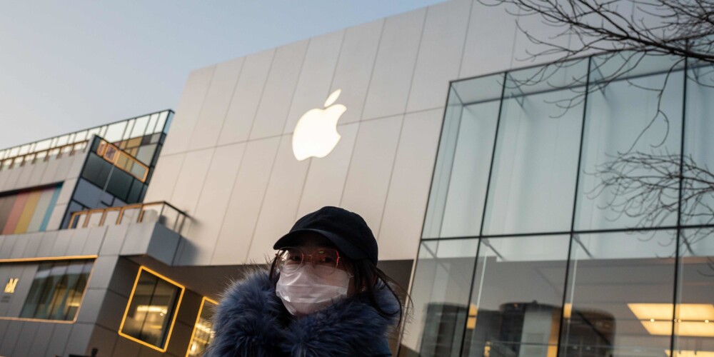 "Apple" paziņojums par koronavīrusu ietekmē uzņēmumus visā pasaulē