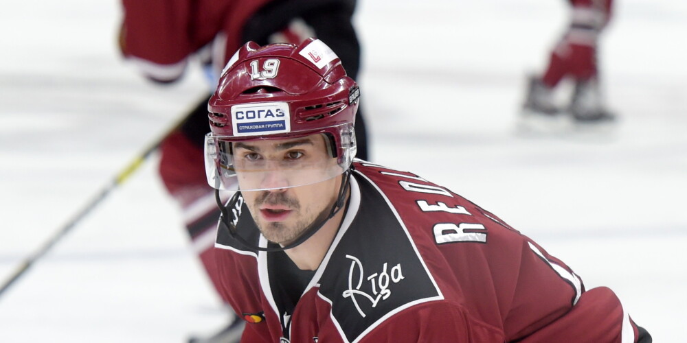 Rīgas "Dinamo" spēlētājs Miķelis Rēdlihs.