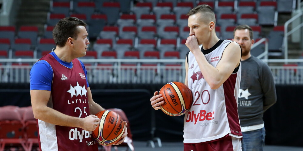 Zināms Latvijas basketbola izlases sastāvs spēlei pret Bosniju un Hercegovinu