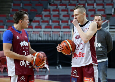Zināms Latvijas basketbola izlases sastāvs spēlei pret Bosniju un Hercegovinu
