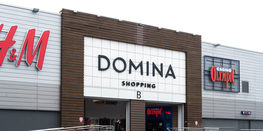 No tirdzniecības centra "Domina Shopping" evakuēti cilvēki