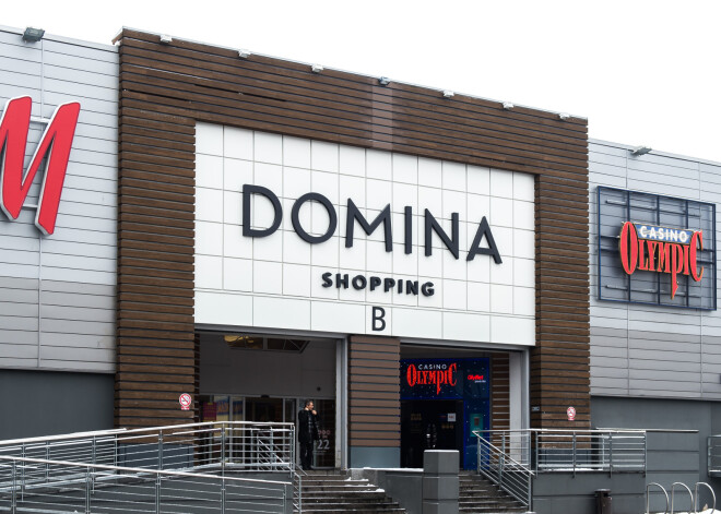 No tirdzniecības centra "Domina Shopping" evakuēti cilvēki