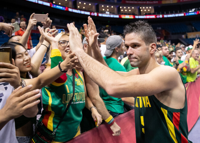 Lietuvas basketbolistiem kaunpilna sakāve Beļģijā