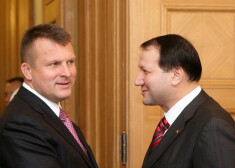 Šlesers un Meļņiks 2008. gadā.