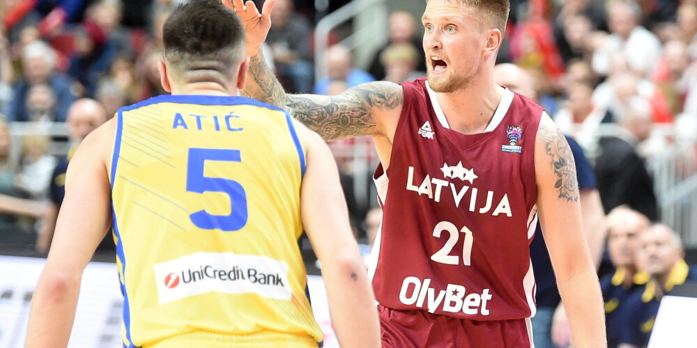 Kad ūdens jau smeļas mutē: Latvijas basketbola izlasei šovakar svarīga cīņa pret Bulgāriju