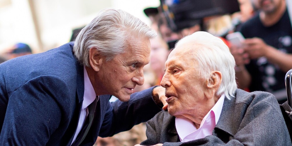 Maikls un Kirks Duglasi.