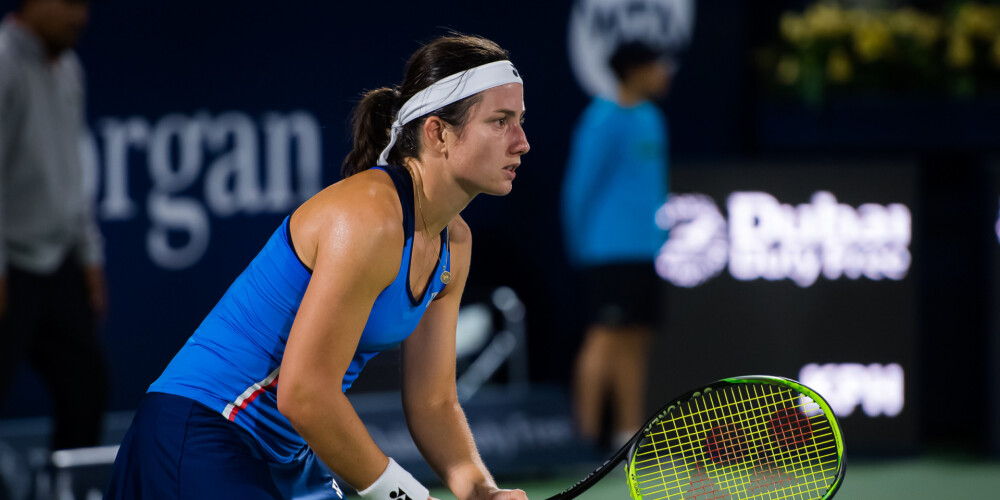 Sevastova Dohas WTA "Premier" turnīra pirmajā kārtā zaudē igaunietei Kontaveitai