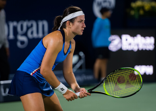 Sevastova Dohas WTA "Premier" turnīra pirmajā kārtā zaudē igaunietei Kontaveitai