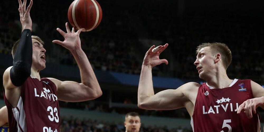 Neskatoties uz pārsvaru groza apakšā, Latvijas basketbolistiem otrais zaudējums divās spēlēs.