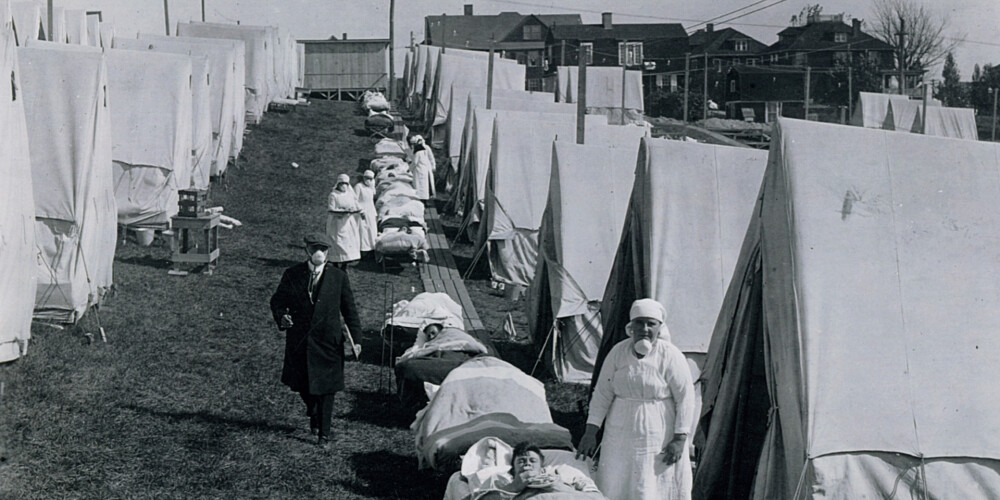 Šausmas pirms 100 gadiem jeb spāņu gripa. Koronavīrusa radinieks, kas nogalināja no 50 līdz 100 miljoniem planētas iedzīvotāju