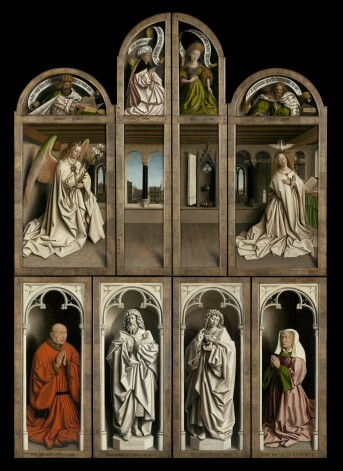 Фрагмент Гентского алтаря, 1432