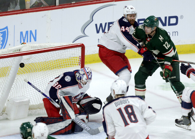 Kivlenieks atvaira 35 metienus zaudējumā; "Blue Jackets" nesasteidz Korpisalo atgriešanos