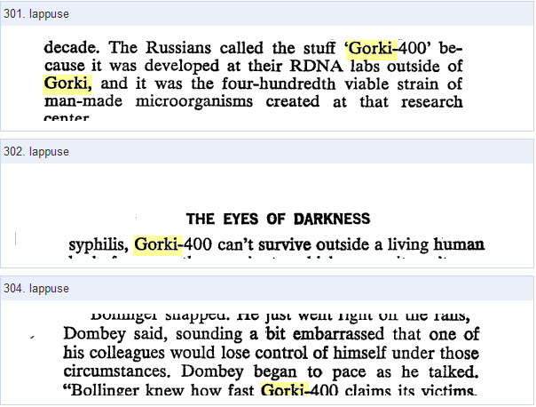 Noveles 1981. gada eksemplārā atrodamais teksts.