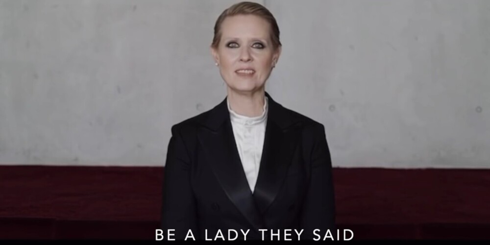 Aktrise un aktīviste Sintija Niksone.