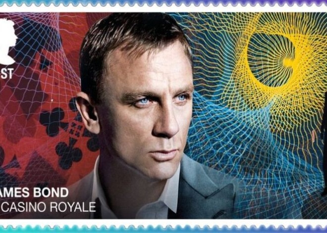 Džeimss Bonds ticis pat uz pastmarkām