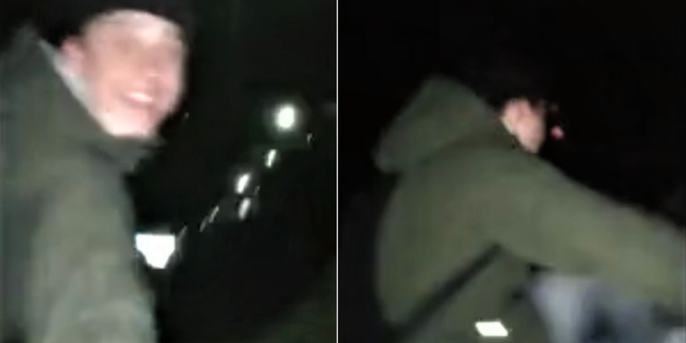 VIDEO: neadekvāts vandalis Aizkrauklē uz ielas dauza automašīnu spoguļus