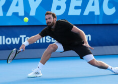 Latvijas vīriešu tenisa pirmā rakete Ernests Gulbis.