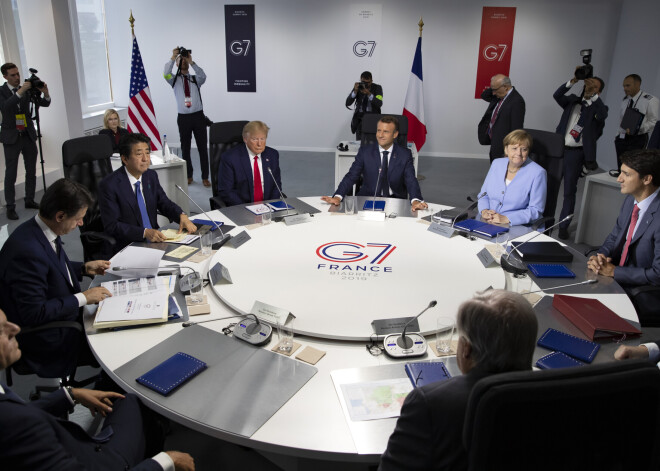 G7 telefonkonferencēs apspriedīs "Covid-19" ietekmi uz ekonomiku