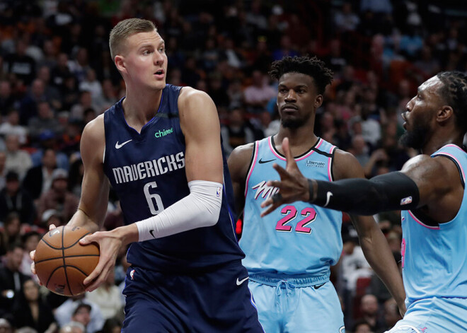 Porziņģis atzīts par NBA nedēļas labāko spēlētāju Rietumu konferencē