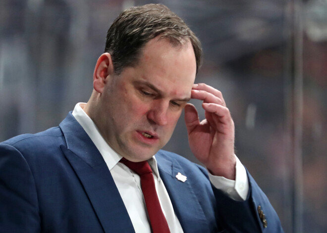 Rīgas "Dinamo" neturpina sadarbību ar galveno treneri Ankipānu un viņa palīgiem