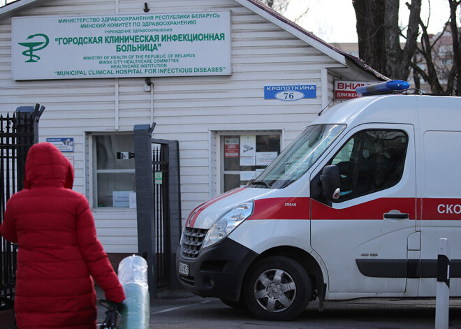 Baltkrievijā koronavīrusa gadījumu skaits pieaudzis līdz sešiem