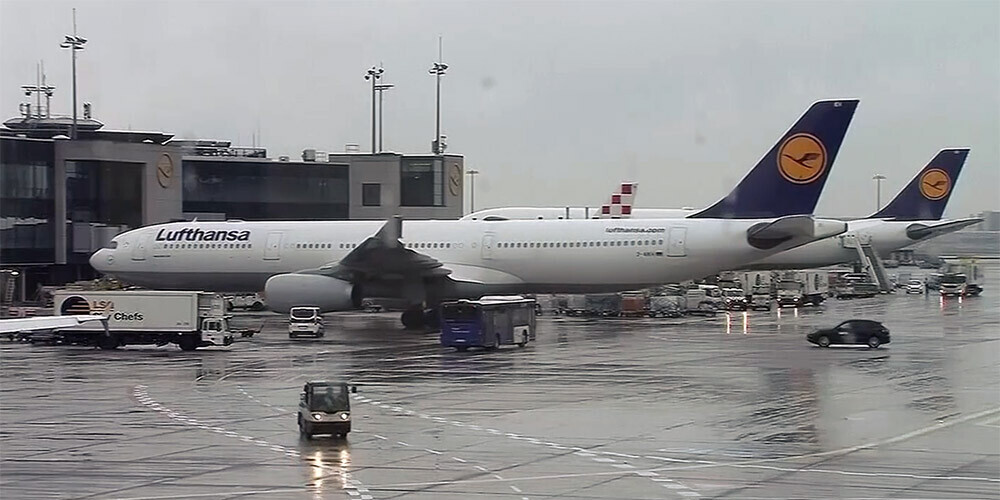 Koronavīrusa dēļ "Lufthansa" aptur lidojumus ar 150 lidmašīnām