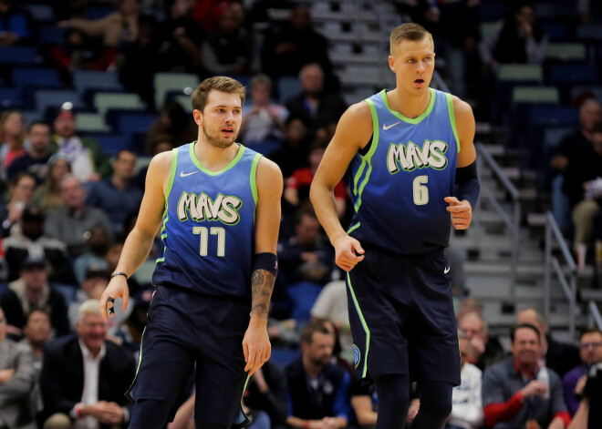Porziņģim zema precizitāte "Mavericks" zaudējumā