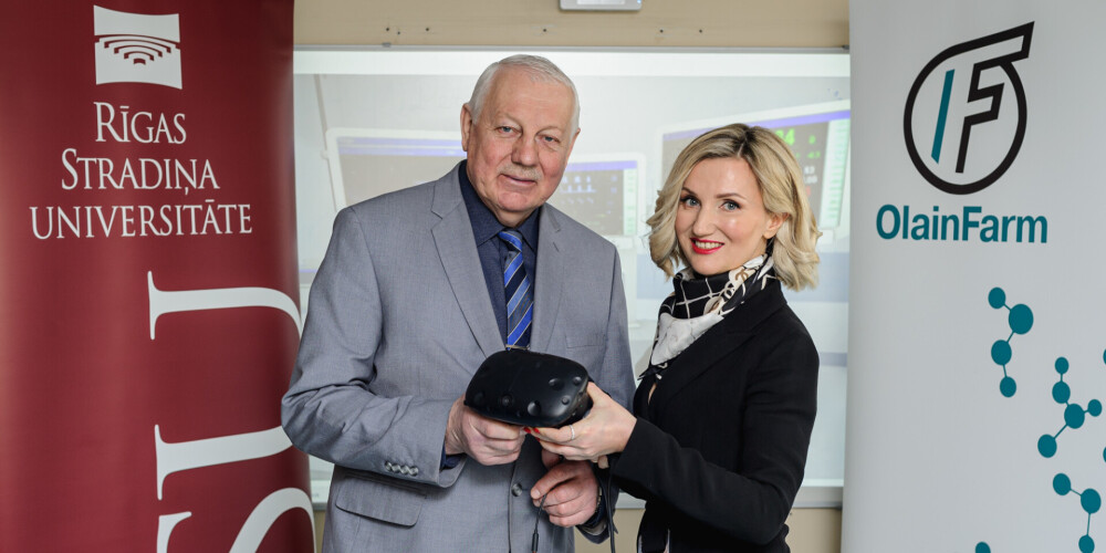 Pateicoties AS “Olainfarm” ziedojumam, Rīgas Stradiņa universitātes Juridiskā fakultāte ieviesīs virtuālās realitātes tehnoloģijas