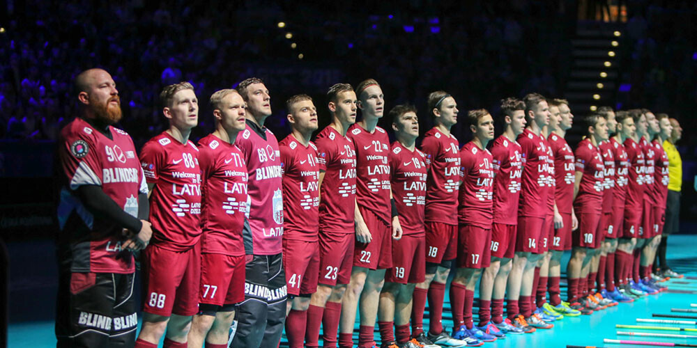 Latvijas florbolisti pasaules čempionāta tiek ielozēti vienā apakšgrupā ar galvenajām favorītēm Zviedriju un Somiju