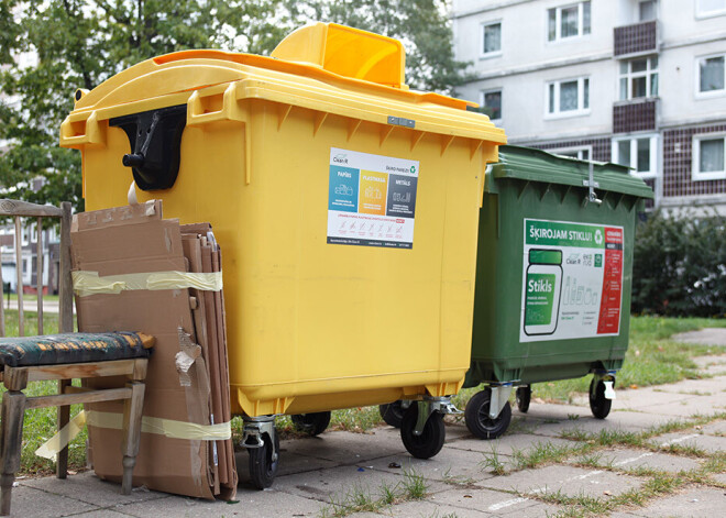 Rīgā plāno divu gadu laikā izveidot 1050 šķiroto atkritumu savākšanas punktus