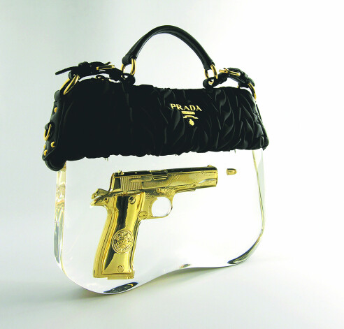 Тед Нотен, объект «Lady K4-7 Bag Prada», выставка «Золото, пот и жемчуг», 2014 