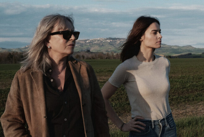 Кася Смутняк (в роли дочери) и Кристина Янда (в роли матери) в фильме "Вечер в Тоскане"