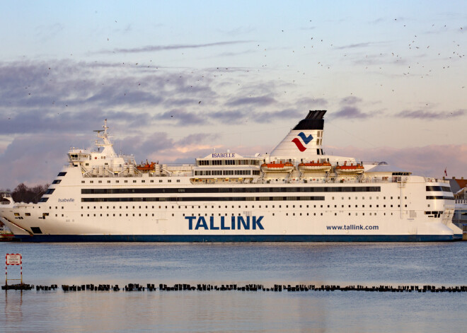 "Tallink" aptur prāmju kustību starp Rīgu un Stokholmu