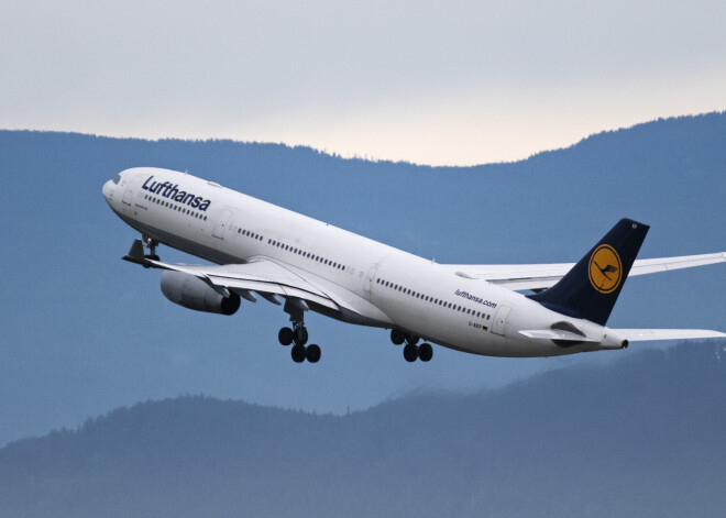 "Lufthansa" garo distanču lidojumu skaitu samazinās pat par 90%