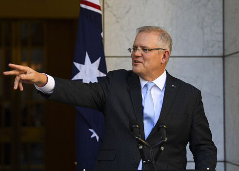 Austrālijas premjerministrs Skots Morisons paziņoja, ka aizliegums iebraukt valstī visiem, kas nav Austrālijas pilsoņi vai pastāvīgie iedzīvotāji, stāsies spēkā rītvakar.