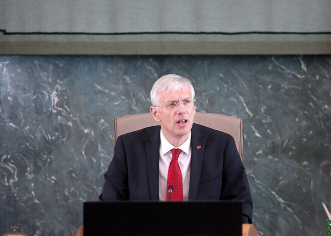 Премьер-министр Латвии Кариньш находится в самоизоляции