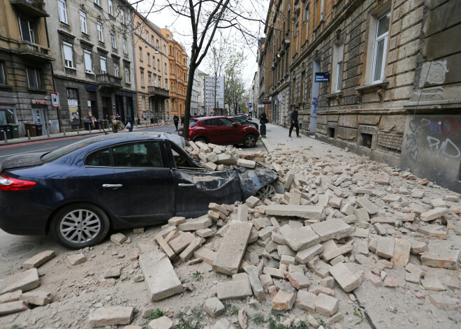 Zemestrīces postījumi Zagrebā, Horvātijā