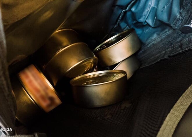 В Сигулде грабитель залез в окно и украл консервы