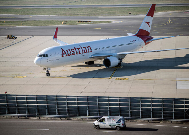 "Austrian Airlines" pagarina visu reisu atcelšanu līdz 19.aprīlim