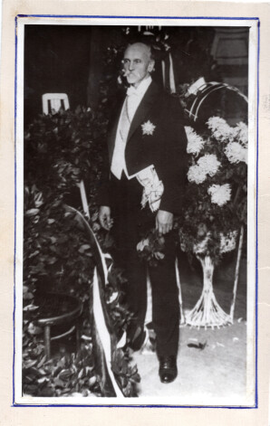 Rainis savā 60. jubilejā 1925. gadā.