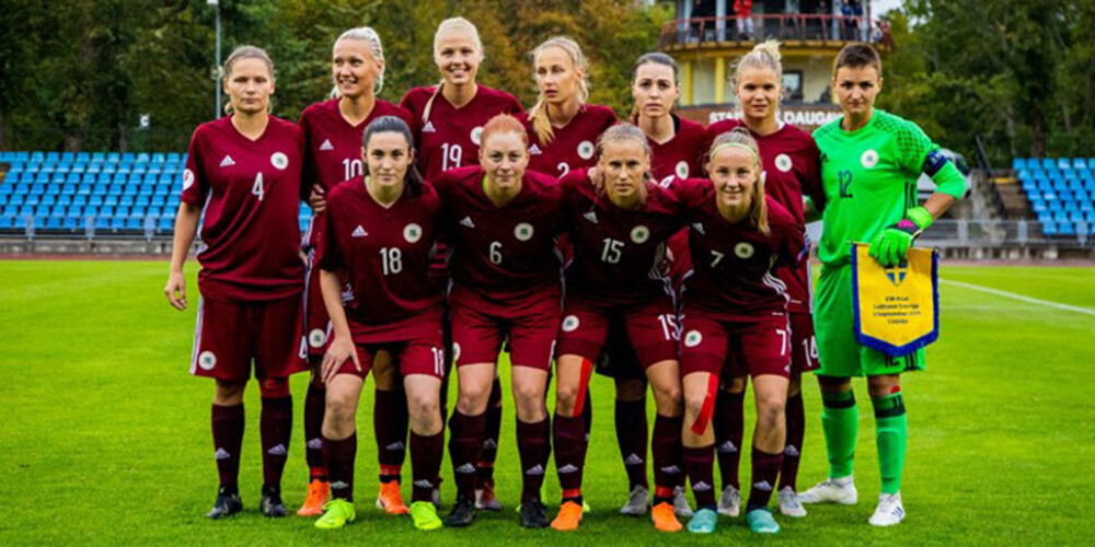 Latvijas sieviešu futbola izlase FIFA rangā atkāpusies uz 93.vietu