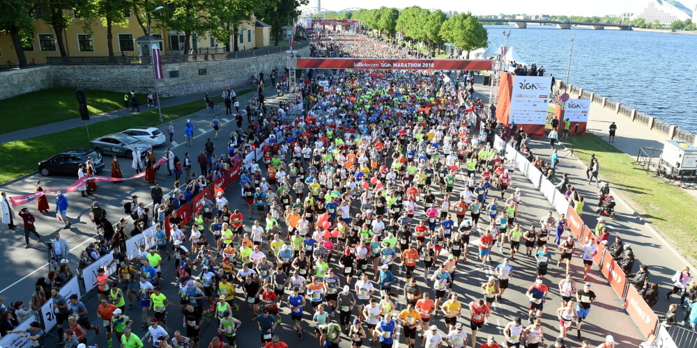 Maijā plānotais Rīgas maratons atlikts uz vēlāku laiku