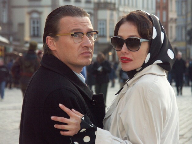 Олег Фомин и Екатерина Волкова в сериале «КГБ в смокинге», 2005