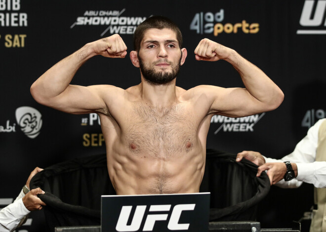 Slavenais dagestāņu cīkstonis Nurmagomedovs atsakās no cīņas UFC 249 šovā