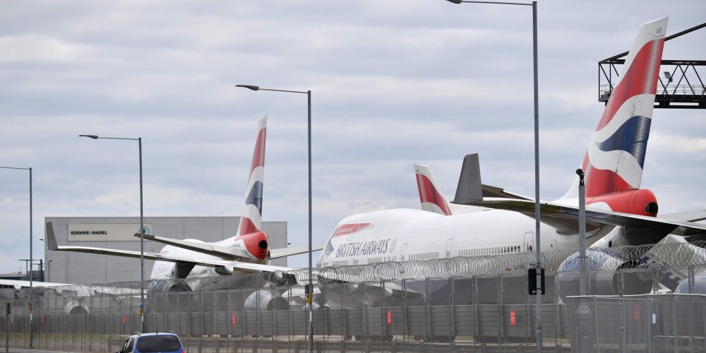 "British Airways" uz laiku atlaidīs 28 000 darbinieku