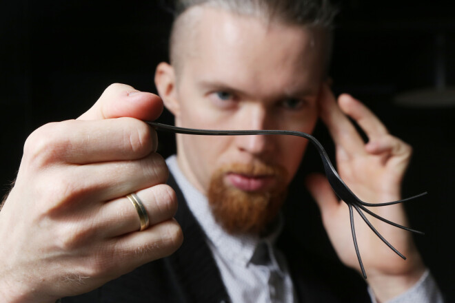 Burvju mākslinieks Valdemārs Weiss.