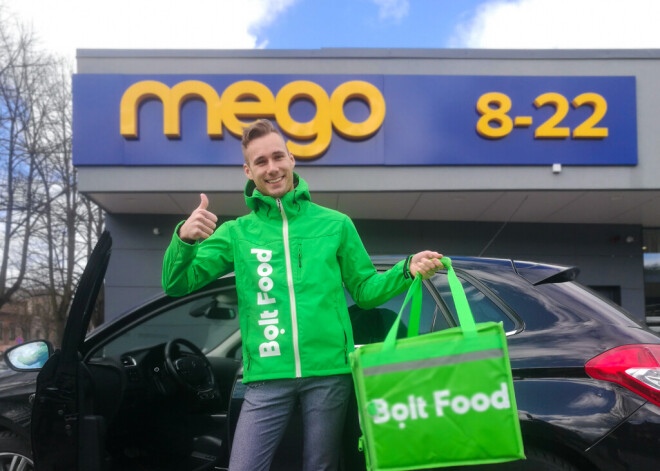 Veikalu tīkls “Mego” sadarbībā ar “Bolt Food” piedāvā pārtikas preču piegādi uz mājām jau stundas laikā