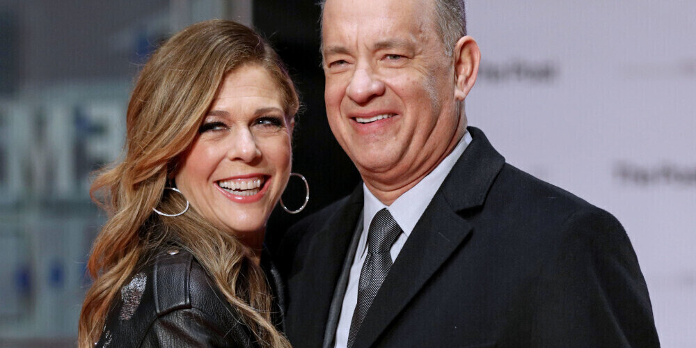 Rita Vilsone un Toms Henks.